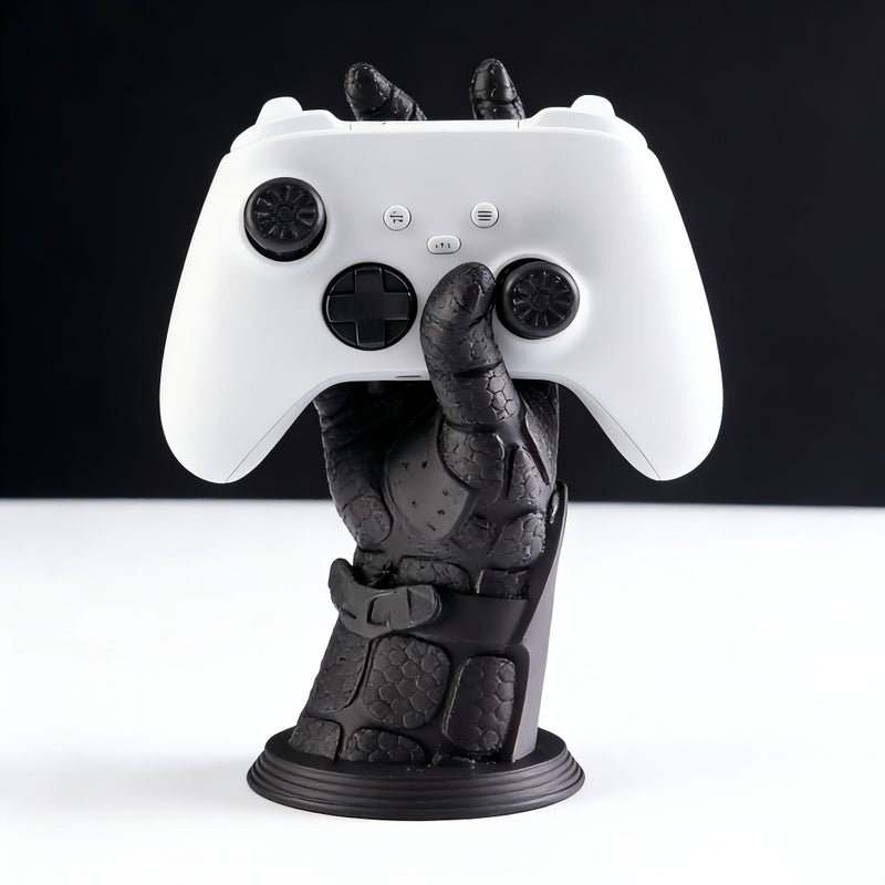 حامل وحدة التحكم لـ PS4 PS5 مسند عصا التحكم Xbox حامل أزرق طبيعي لمسند الذراع ملحق ألعاب - Image 1
