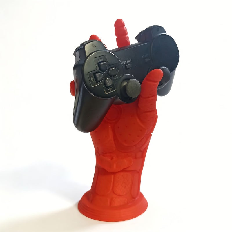 حامل وحدة التحكم لـ PS4 PS5 مسند عصا التحكم Xbox حامل أزرق طبيعي لمسند الذراع ملحق ألعاب - Image 4