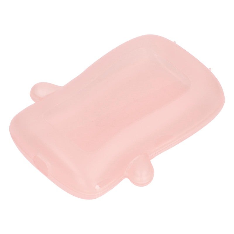 Baby Squeeze Proof Food Pouch: Pinkish L Size - Mess Prevention Reusable Easy Clean Food Grade Safe Container for On The Go Feeding Self Feeding Toddlers - Image 2
