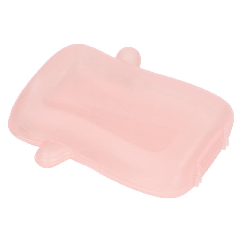 Baby Squeeze Proof Food Pouch: Pinkish L Size - Mess Prevention Reusable Easy Clean Food Grade Safe Container for On The Go Feeding Self Feeding Toddlers - Image 3