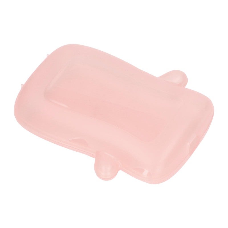 Baby Squeeze Proof Food Pouch: Pinkish L Size - Mess Prevention Reusable Easy Clean Food Grade Safe Container for On The Go Feeding Self Feeding Toddlers - Image 1