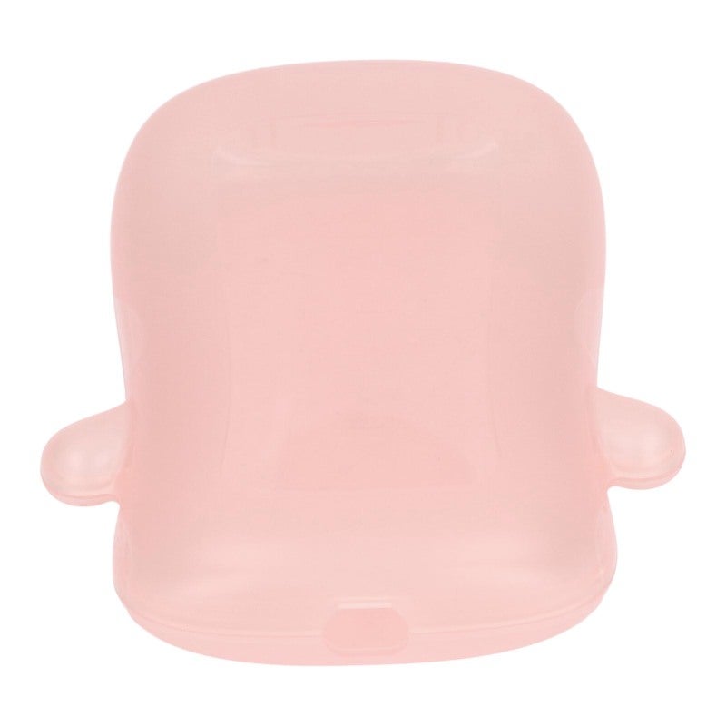 Baby Squeeze Proof Food Pouch: Pinkish L Size - Mess Prevention Reusable Easy Clean Food Grade Safe Container for On The Go Feeding Self Feeding Toddlers - Image 5