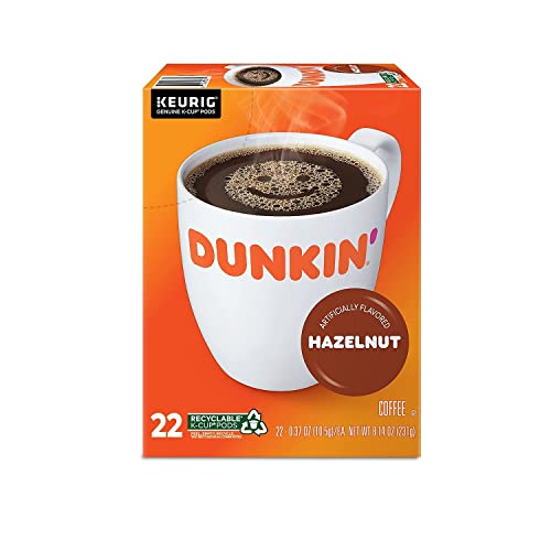 Dunkin Donuts Dunkin' Donuts 2518071 Hazelnut Coffee K-Cup Pods Medium Roast 24/Box (400848) - Image 3