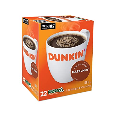Dunkin Donuts Dunkin' Donuts 2518071 Hazelnut Coffee K-Cup Pods Medium Roast 24/Box (400848) - Image 4