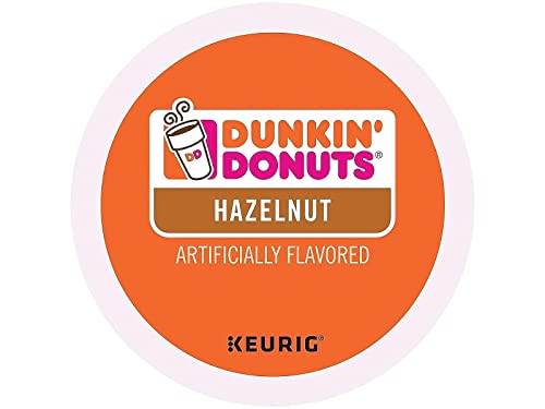 Dunkin Donuts Dunkin' Donuts 2518071 Hazelnut Coffee K-Cup Pods Medium Roast 24/Box (400848) - Image 2