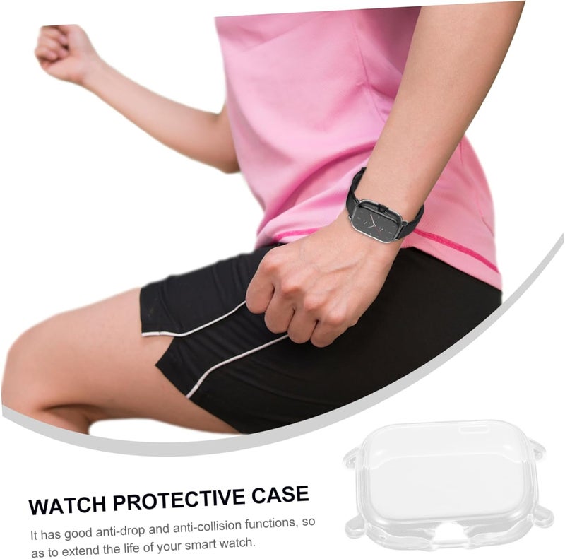 3pcs Watch Protective Cover Electroplating Case TPU Material for Watch Shell - Image 2