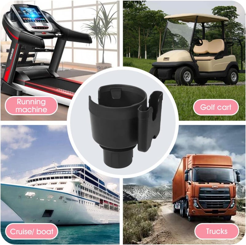 iHMeiju Car Cup Holder Expander with Phone Holder - Image 2