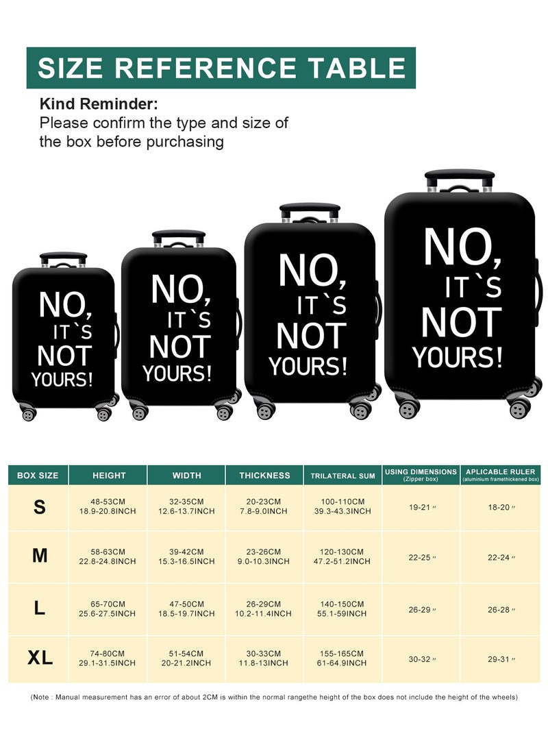 URbazaar Elastic Travel Luggage Cover Travel Suitcase Protective Cover for Trunk Case Apply to 18-30 inch luggage Suitcase Cover  - Image 4