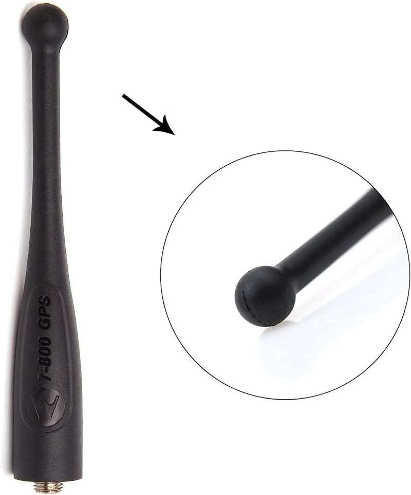 LUITON Motorola APX 6000 Radio Stubby Antenna (4 Pack) - 764-870 MHz Single Band 7-800 with GPS - Image 4