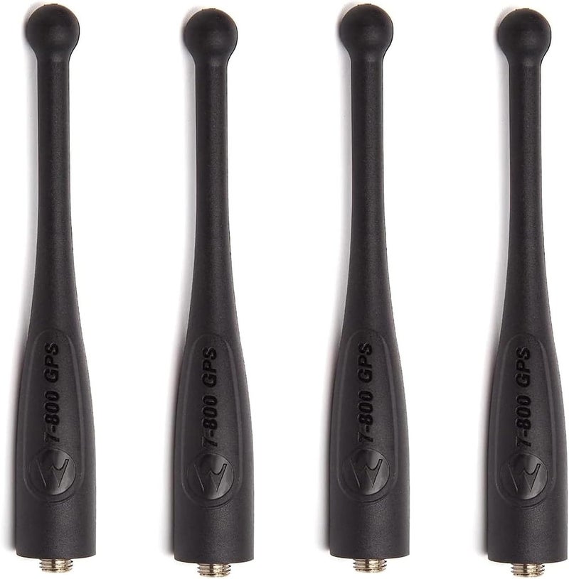 LUITON Motorola APX 6000 Radio Stubby Antenna (4 Pack) - 764-870 MHz Single Band 7-800 with GPS - Image 1