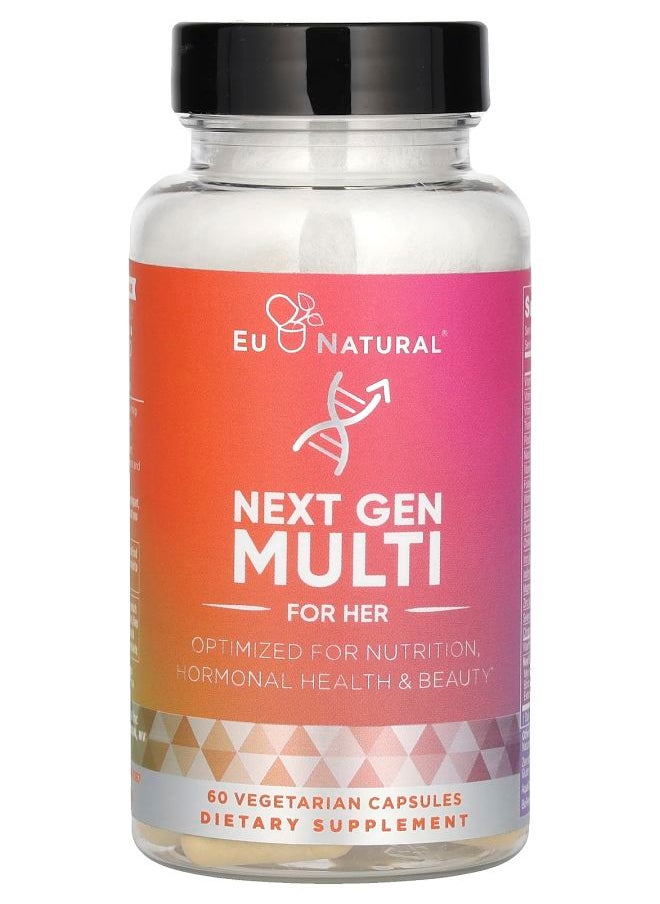 Eu Natural Next Gen Multi For Her 60 Vegetarian Capsules 