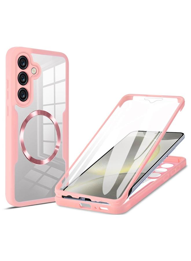 S-TOP Case For Samsung Galaxy S25 / S24 5G CD Texture MagSafe Phone Case