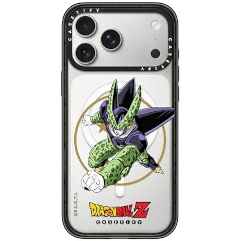 Casetify Impact iPhone 17 Pro Max Case 【Dragon Ball Colab/Slim/Magsafe / 8.2 ft. 4X Military Grade Drop Protection】 - Cell Complete Form - Clear Black - Image 1