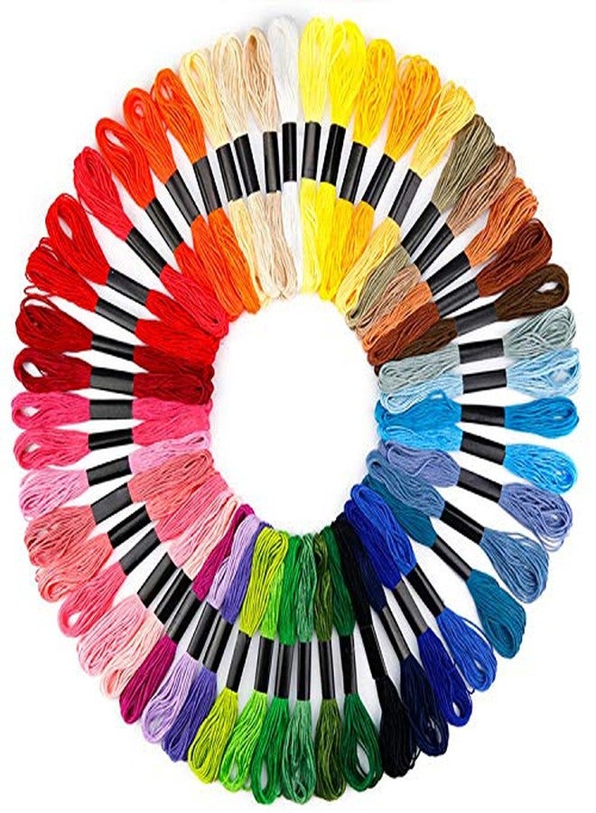 kkhouse 100pcs Random Color Embroidery DIY Silk Line Branch Threads Similar Dmc Thread Floss Skein Cross Stitch Thread - Image 3