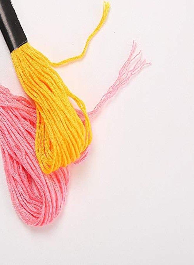 kkhouse 100pcs Random Color Embroidery DIY Silk Line Branch Threads Similar Dmc Thread Floss Skein Cross Stitch Thread - Image 5