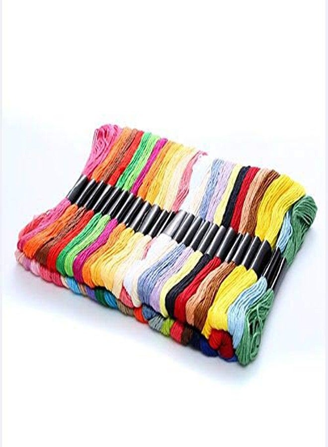 kkhouse 100pcs Random Color Embroidery DIY Silk Line Branch Threads Similar Dmc Thread Floss Skein Cross Stitch Thread - Image 2