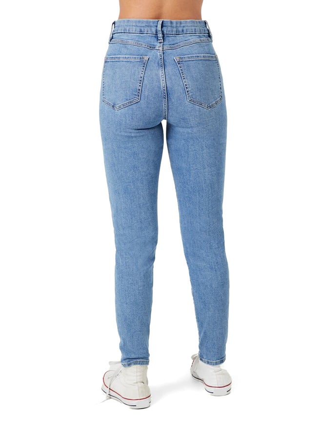 FOREVER 21 Curved Skinny Contour Jeans  - Image 5