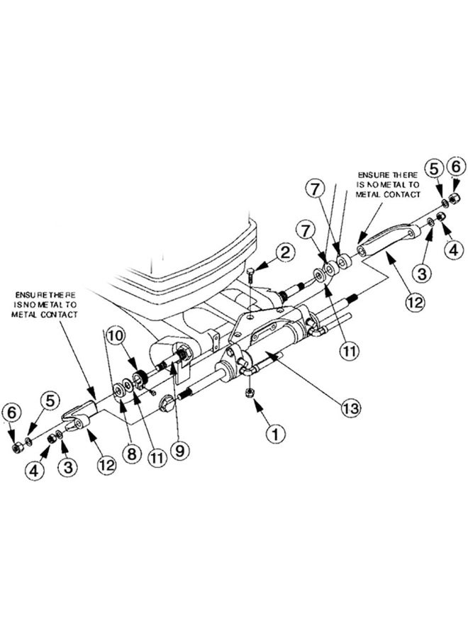 SEASTAR FRONT MOUNT OUTBOARD FM PP CYLINDER - Image 2