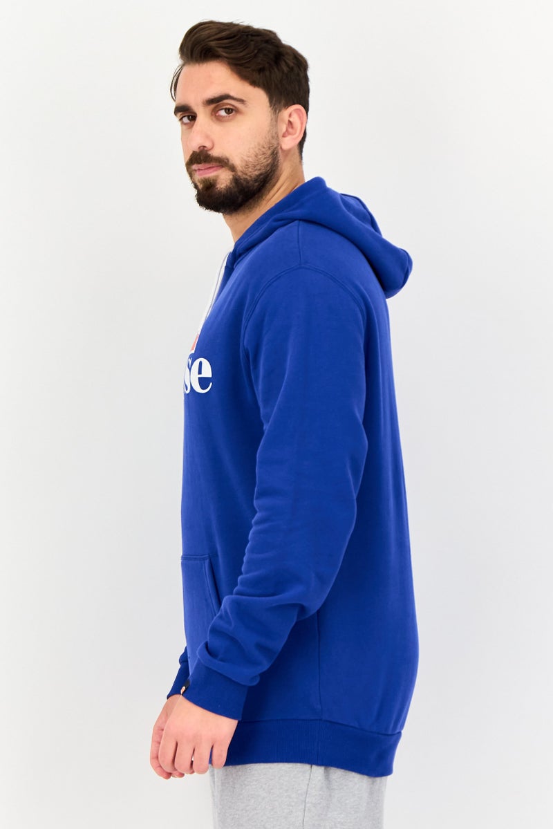 Ellesse Men Sportswear Fit Long Sleeve Outdoor Hoodie, Blue - Image 3