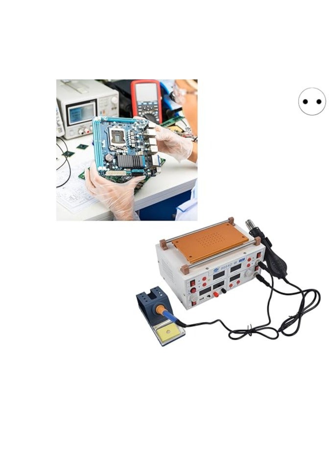 KCHOICE® 4 in 1 Closed Loop LED Display Air Gun Soldering Station Combined Type Sensor for Repair European standard AC220V  - Image 2