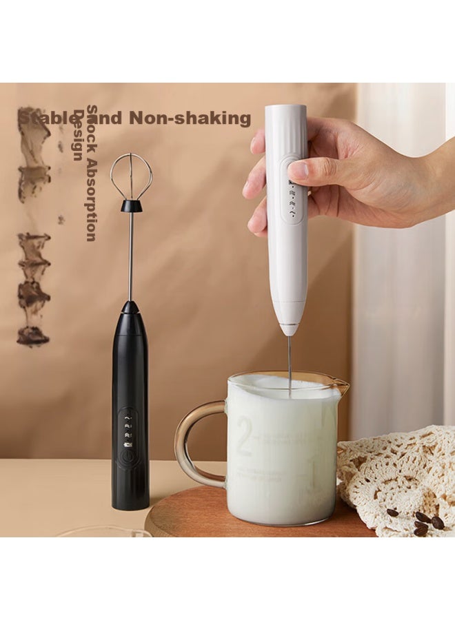 PAKCHOICE Pakchoice Electric Milk Frother, Coffee Foam Maker, Home Milk Frother, Handheld Whisk, Egg Beater  - Image 1