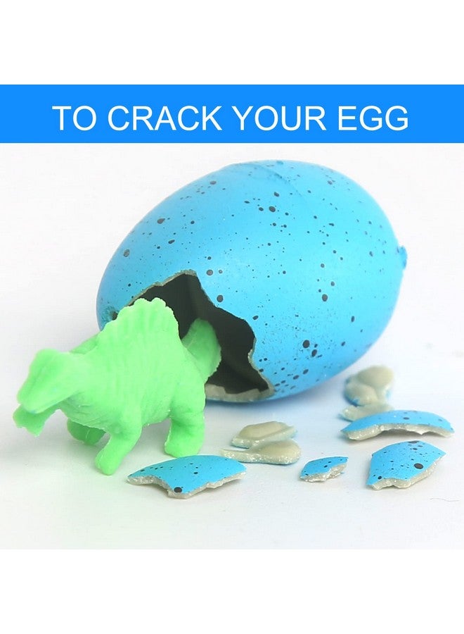 FASBET Dinosaur Party Favors Funny Mini Dinosaur Toys Dinosaur Birthday Party Supplies 24 Pack Dino Eggs And 24 Hatching Card Bulk Gifts Novelty Birthday Party Decorations For Kids Boys Girls Toddler - Image 4