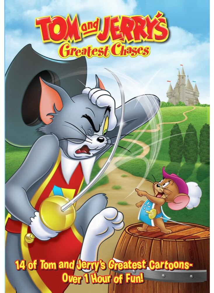 توم وجيري - أعظم المطاردات - قرص DVD أصلي