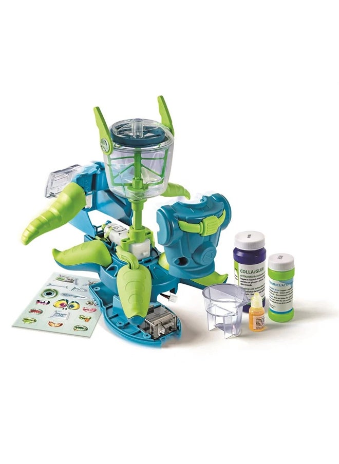 Clementoni - Science & Play Creative Kit Make your own Slime Robot - 61354