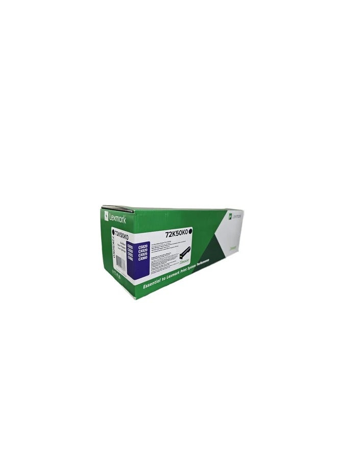 Lexmark Lexmark CS820, CX82x, CX860 Black Return Programme Toner Cartridge