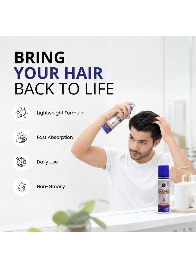 Derresthetic Anapro Hair Fall Serum Spray 50 ml – Hair Regrowth & Hair Loss Treatment - Image 2