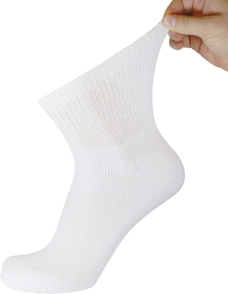 Brooklyn Socks Big and Tall Diabetic Neuropathy Ankle Socks King Size Mens Athletic Quarter Socks Size 1316 - Image 3