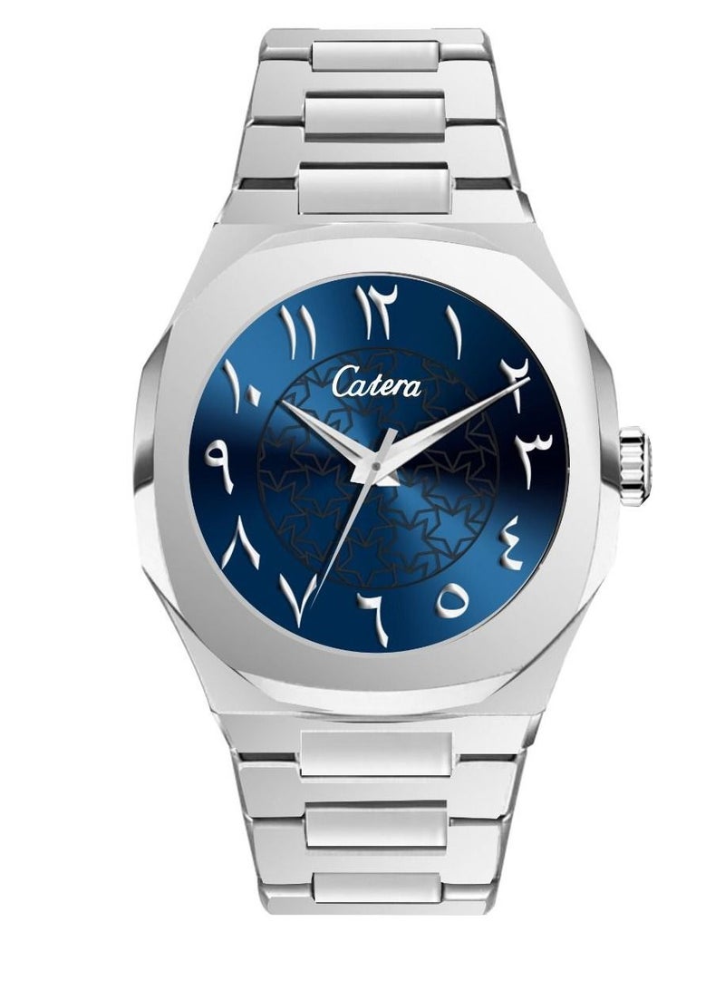 كاترك ساعة يد كوارتز مقاومة للماء بعقارب للرجال