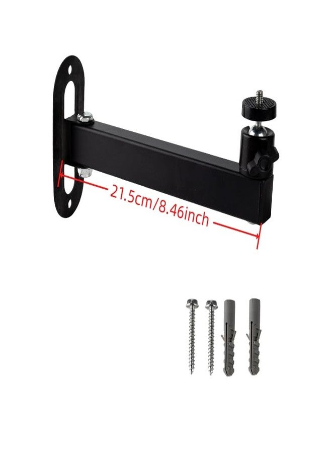 NVRTTRR Foldable Projector Wall Mount Universal Ceiling Wall Projector Mount Stand Projectors Bracket,1/4" Screw Size (Wall Mount) (8.46in) - Image 2