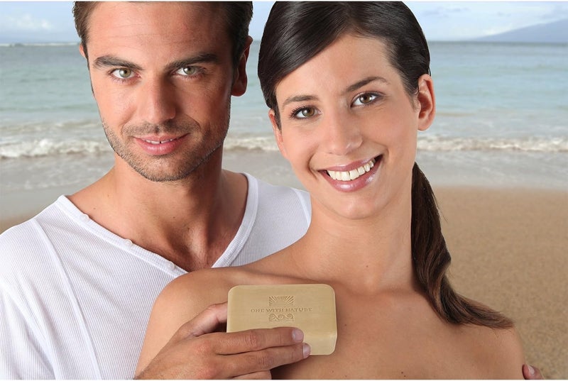 One With Nature Shea Butter Dead Sea Mineral Soap - 7 Ounce Bars (Pack of 6) - Image 4