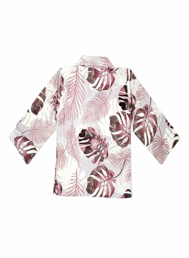 SEE FIT بيجامة نوم للأطفال من SEE FIT DreamPrint، ملابس نوم أنيقة ومريحة (كريمي، 1-2 سنوات) - Image 3