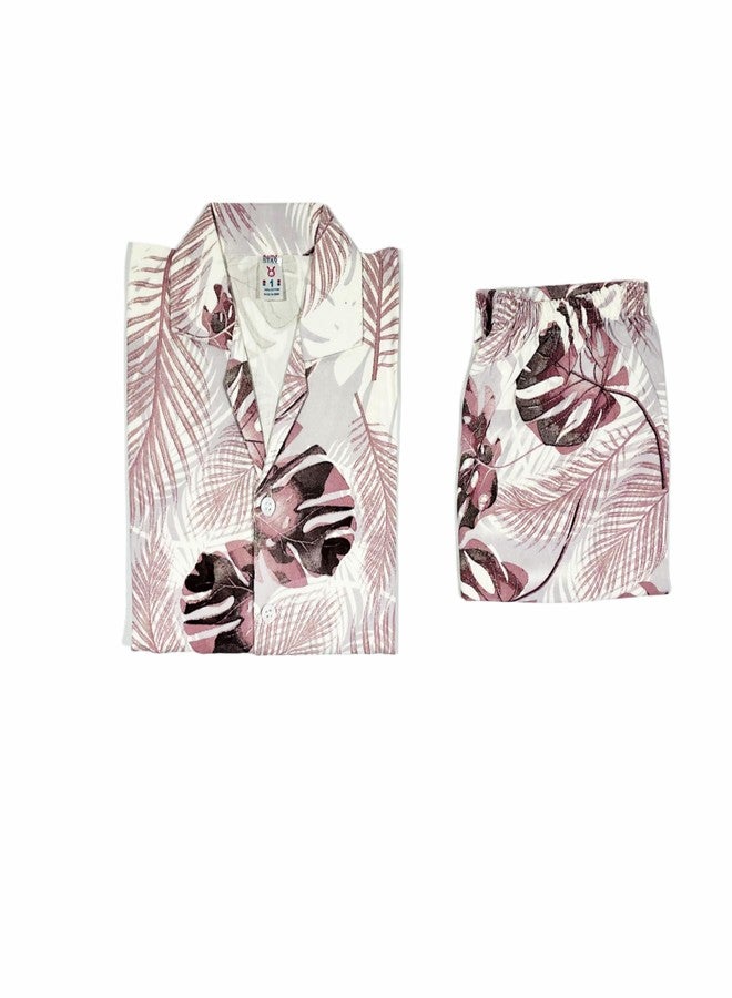 SEE FIT بيجامة نوم للأطفال من SEE FIT DreamPrint، ملابس نوم أنيقة ومريحة (كريمي، 1-2 سنوات) - Image 4