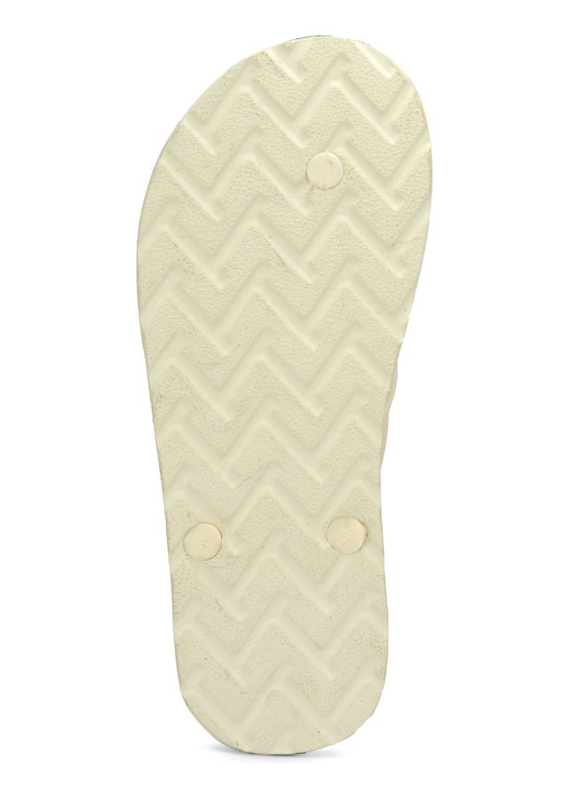 Freetoes Basic Flip Flops in Black and White for Men - Image 4