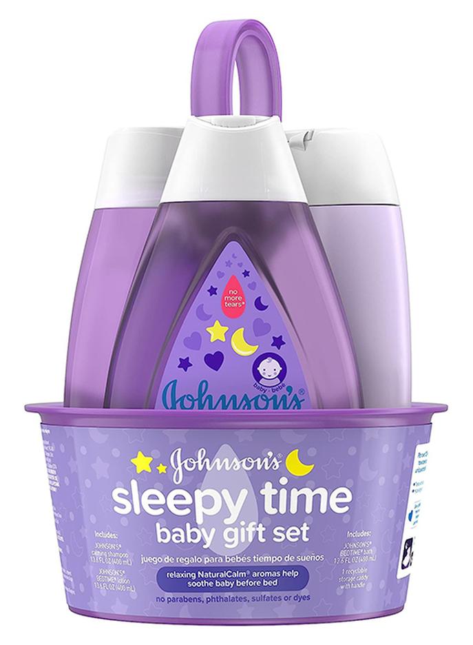 Johnson's Sleepy Time Bedtime Baby Gift Set, 4 Items - Image 1