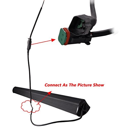 Lightronic مجموعة موصلات DT 2 دبوس من Lightronic 10 مجموعات 16-20 AWG للذكور والإناث موصل كهربائي مقاوم للماء - Image 5