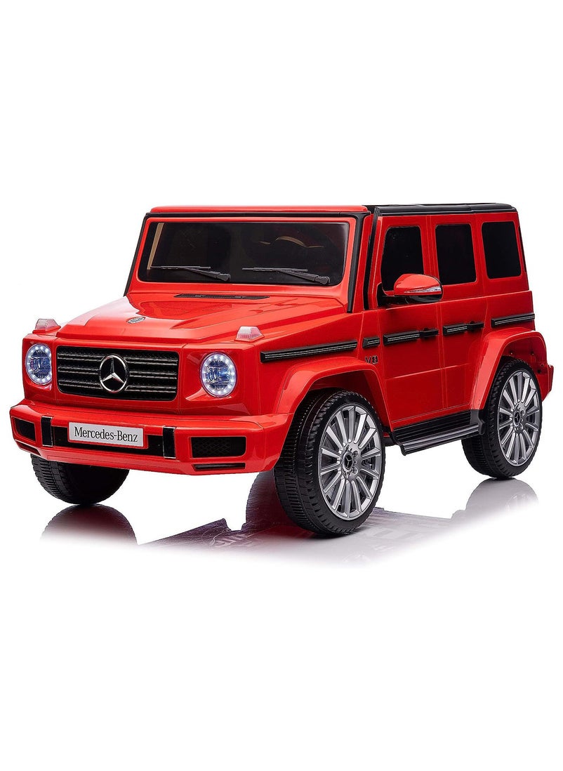 Lovely Baby Lovely Baby Kids Powered Riding Jeep LB 670EL Ride on Car with Remote Control for Kids, Openable Doors, LED Lights, MP3 Player - Red  - Image 1