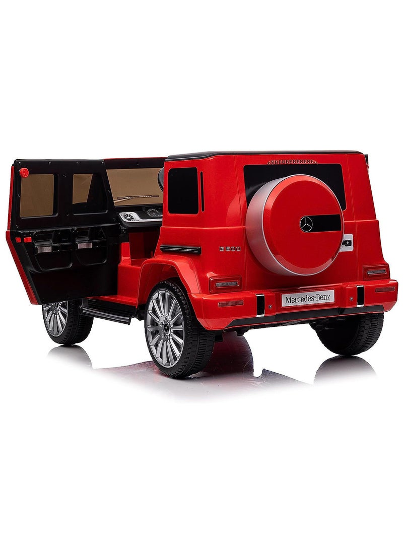 Lovely Baby Lovely Baby Kids Powered Riding Jeep LB 670EL Ride on Car with Remote Control for Kids, Openable Doors, LED Lights, MP3 Player - Red  - Image 2
