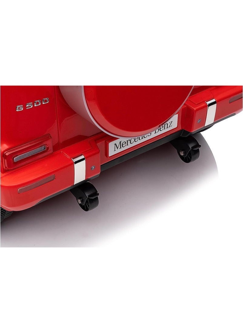 Lovely Baby Lovely Baby Kids Powered Riding Jeep LB 670EL Ride on Car with Remote Control for Kids, Openable Doors, LED Lights, MP3 Player - Red  - Image 3