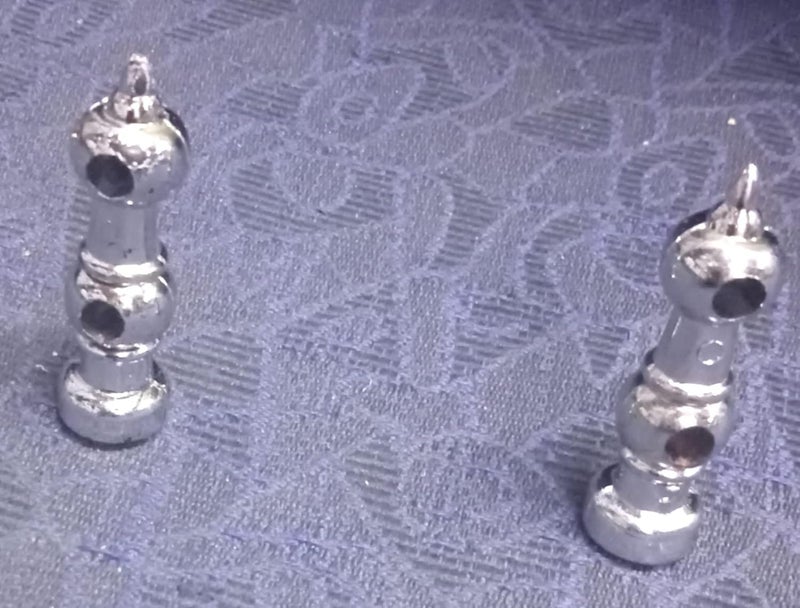 Silver Coating Glass Corner Fittings Parts4PCS BG002 - Image 3