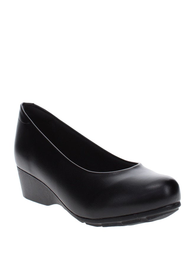 MODARE Solid Slip-On Wedge Heel Shoes - Image 5