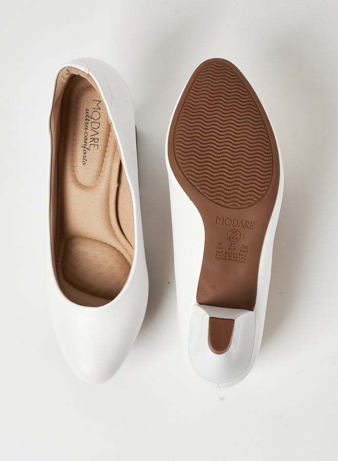 MODARE Solid Slip-On Wedge Heel Shoes - Image 1