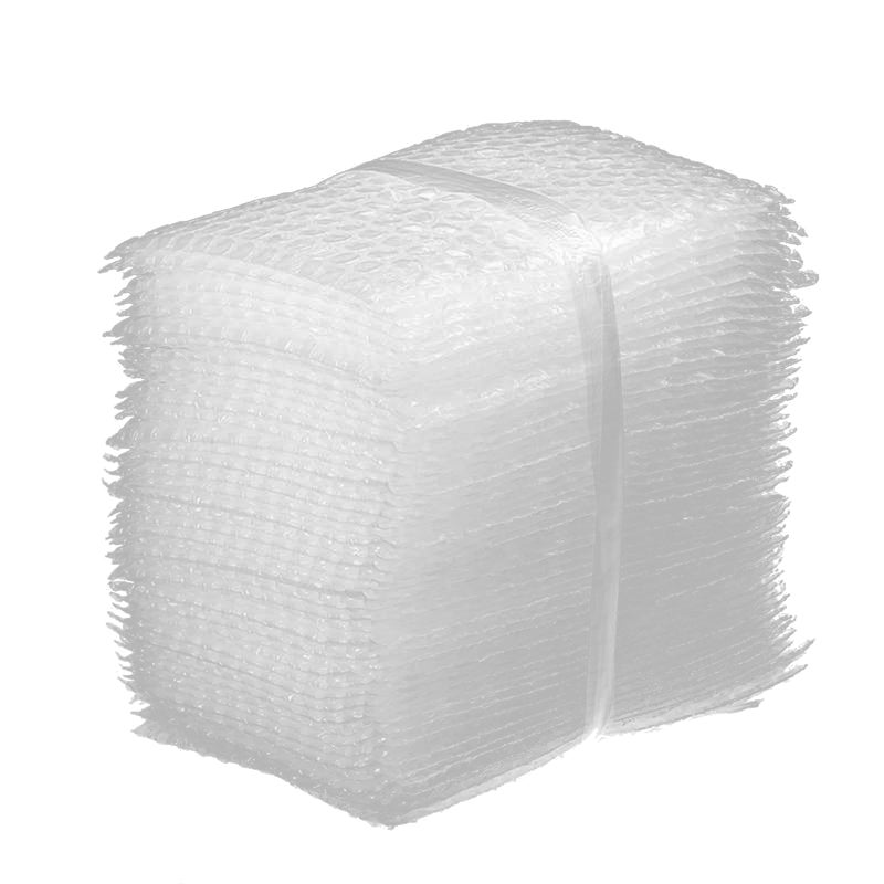 Ailengy Bubble Cushion Wrap Pouches, Ailengy 4x6 Inches Bubble Out Bag, Double Walled Cushioning Bags Thickening Shockproof Foam Bags for Shipping, Storage, and Moving - 50pcs - Image 1