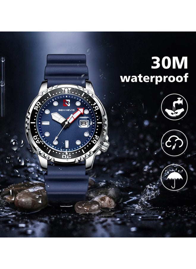 BEN NEVIS - Waterproof Quartz Wrist Watch for Men - BN3024G-AllBlue - Image 1