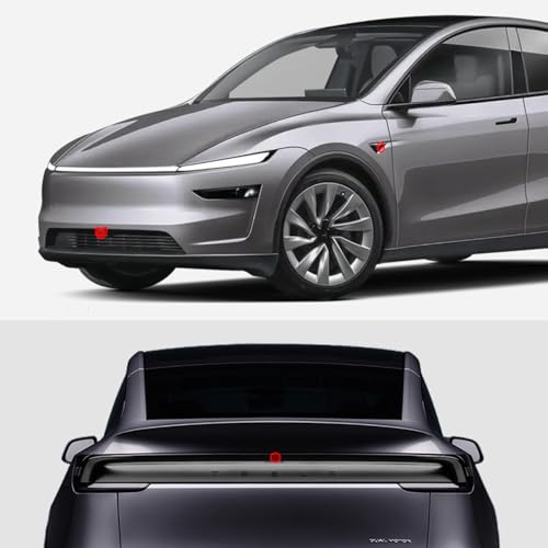 skoko (1 set) Tesla Model Y Juniper Camera Lens Cover Screen Protector Set Front & Rear & Side Lenz - Image 1