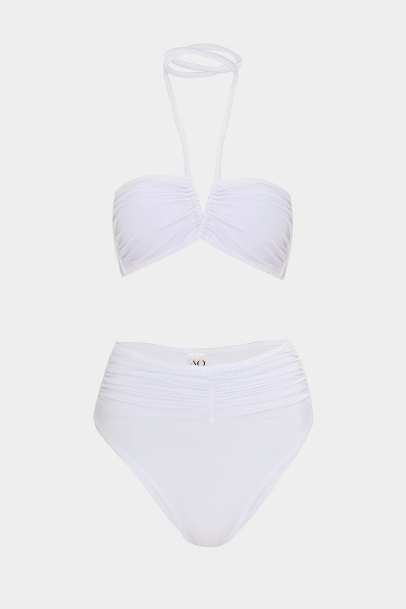 Açelya Okcu Azalea Okcu Premium High Waist Isis Fit Women's Bikini Bottom  - Image 2