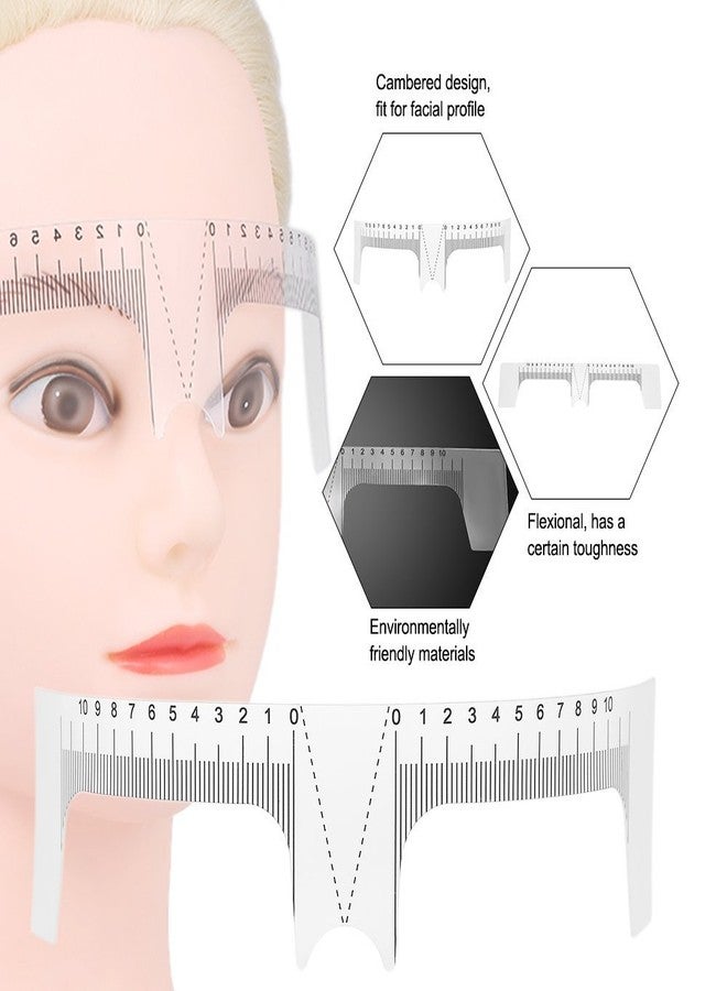 ITT Eyebrow Ruler Head for Microblading Permanent Makeup Measure Head Tool Reusable - Image 3